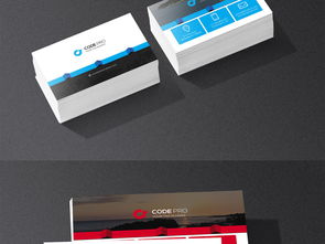 四色時(shí)尚公司商務(wù)名片設(shè)計(jì) 專業(yè)模板與高清PSD素材下載指南